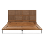 Front product view of the Giapponne Queen Bedframe by DORSA