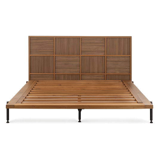 Front product view of the Giapponne Queen Bedframe by DORSA