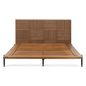 Front product view of the Giapponne Queen Bedframe by DORSA