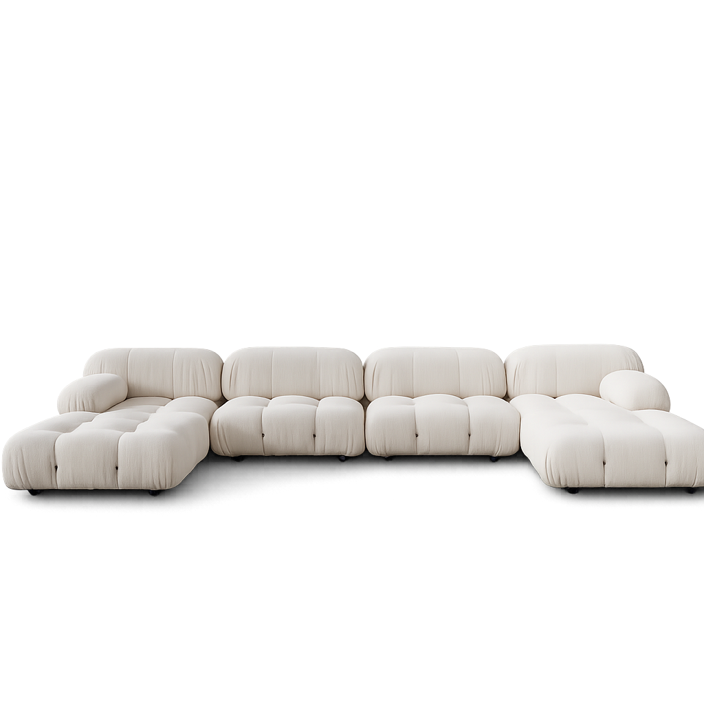Front product view of the Nuvola Grande Modular Sofa by DORSA