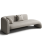 Front product view of the Halo Lounge Bench by DORSA
