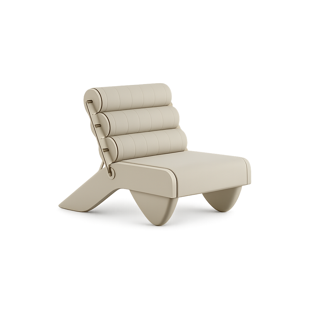 Front product view of the Vectra Outdoor Lounge by DORSA