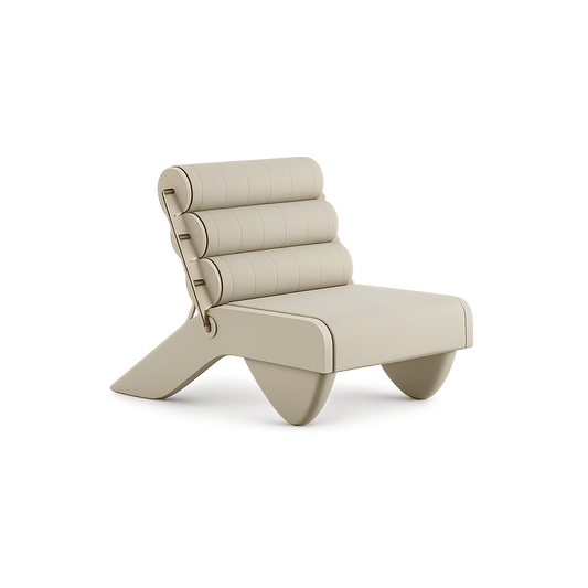 Front product view of the Vectra Outdoor Lounge by DORSA