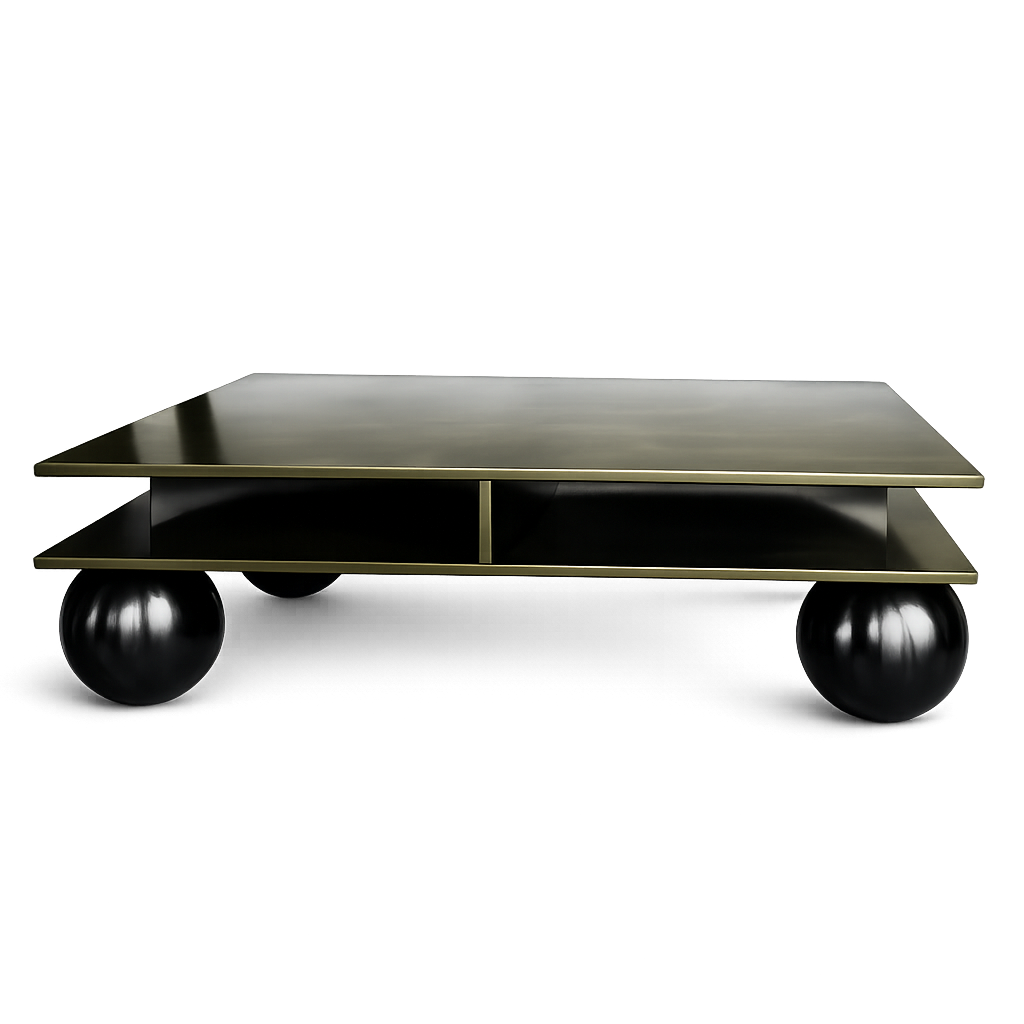 VETTRO NERO TABLE