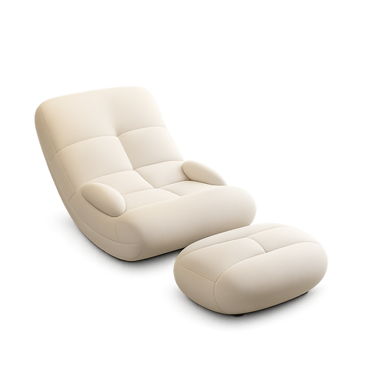 Front product view of the Luna Curve Chair by DORSA