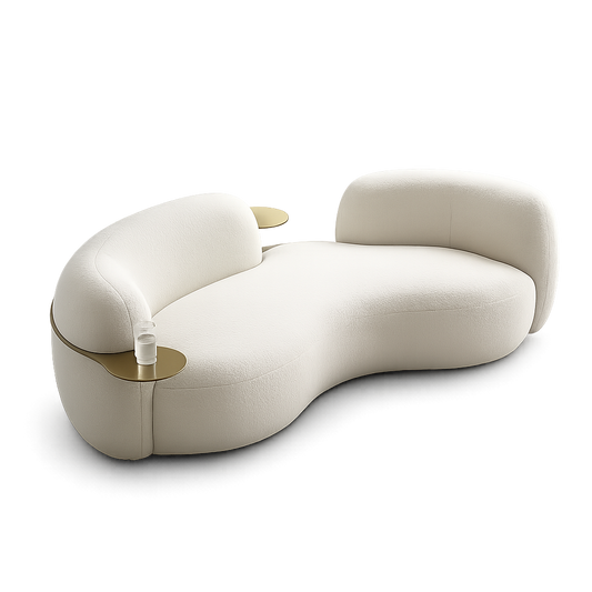Front product view of the Mono Form Sofa by DORSA