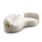 Front product view of the Mono Form Sofa by DORSA