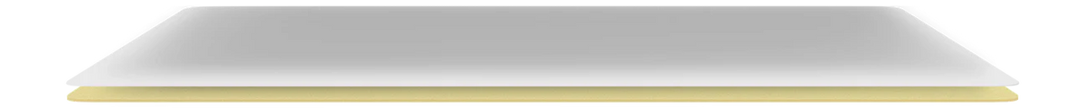NOCTE pressure-relieving comfort layer profile with a soft responsive upper surface