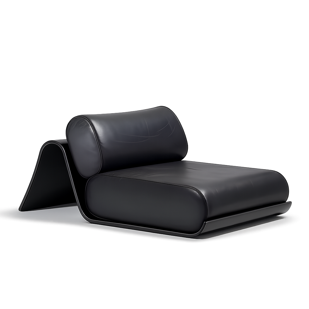 Front product view of the Nox Recline Chair by DORSA