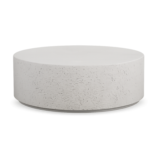 Front product view of the Occhio Round Coffee Table by DORSA