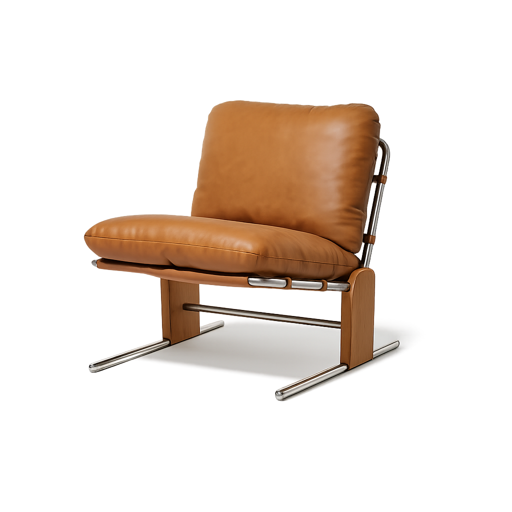 Front product view of the Per Sempre Occasional Armchair by DORSA