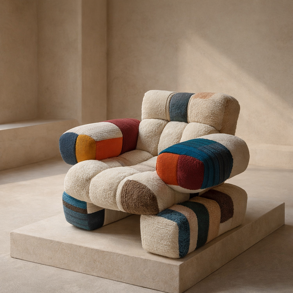 QUILTÉ LOUNGE CHAIR
