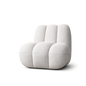 Front product view of the Mano Boucle Lounge Chair by DORSA