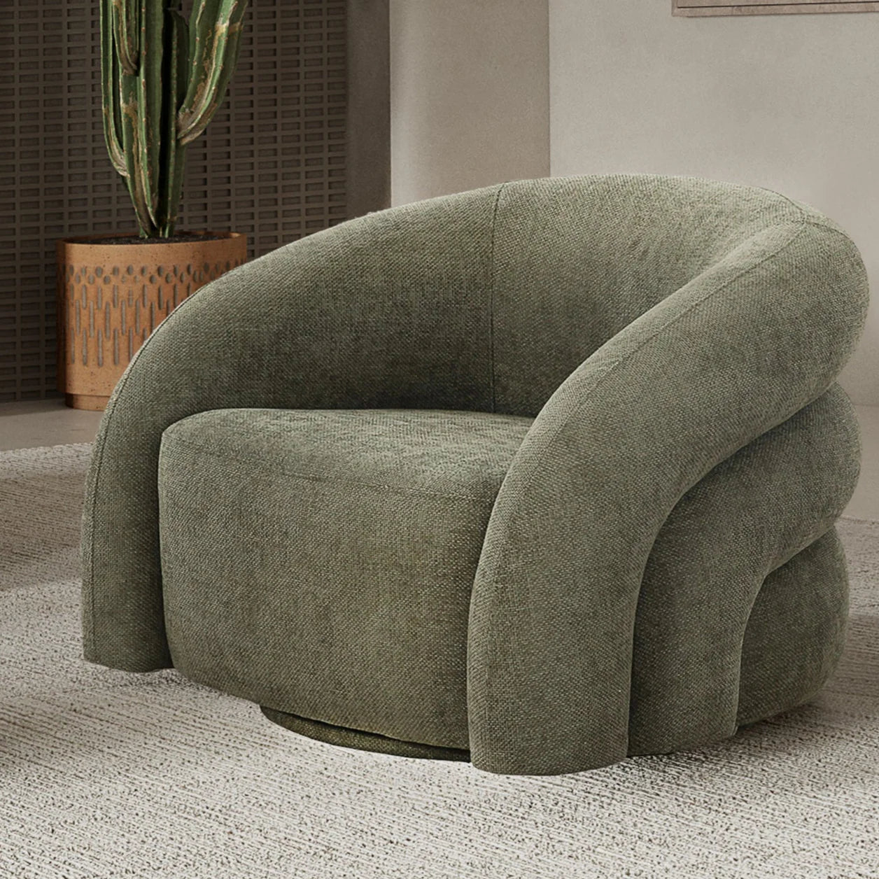 Semplicità Suede Lounge Chair - DorsaSemplicità Suede Lounge Chair