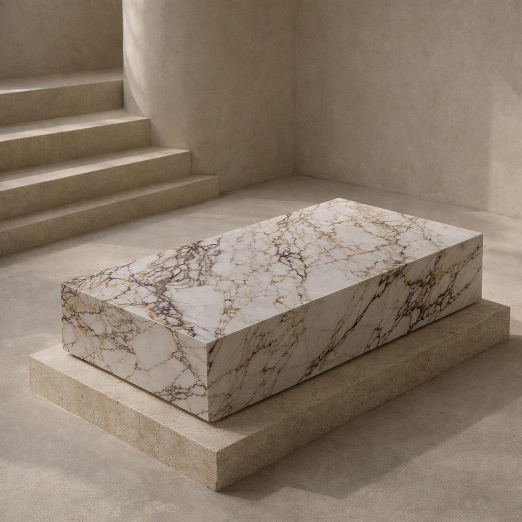 Solida Low Pure Marble Table