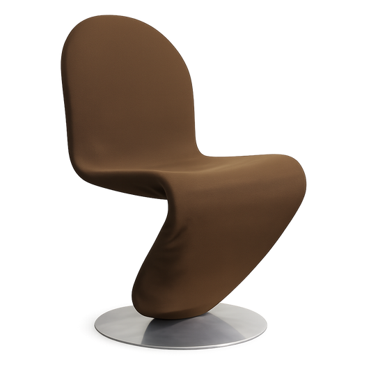 Front product view of the Shear Arc Dining Chair by DORSA