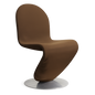 Front product view of the Shear Arc Dining Chair by DORSA