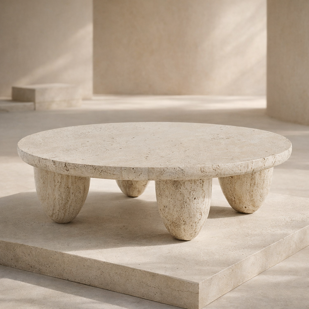 ORBIS TRAVERTINE TABLE