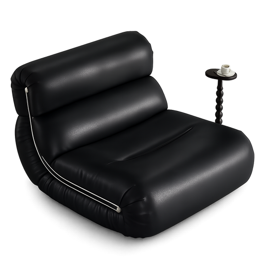 Front product view of the Slung Lounge Chair by DORSA