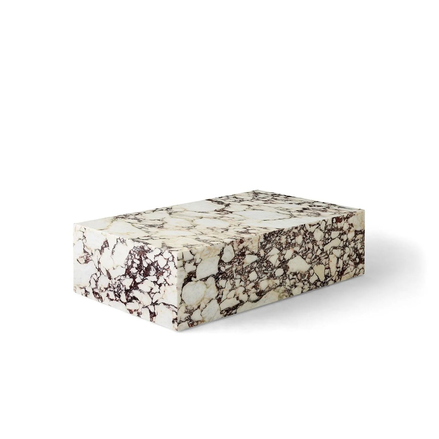 Solida Low Pure Marble Table - DorsaSolida Low Pure Marble Table