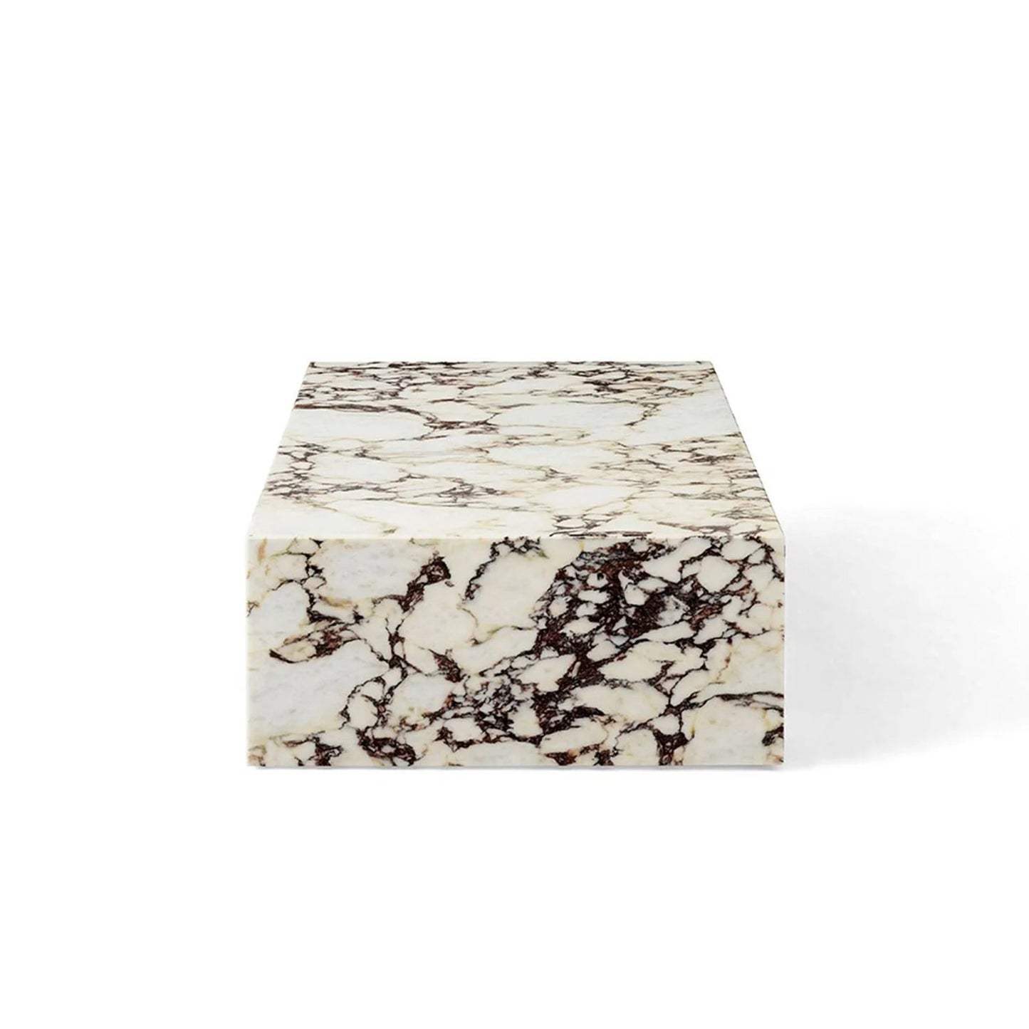 Solida Low Pure Marble Table - DorsaSolida Low Pure Marble Table