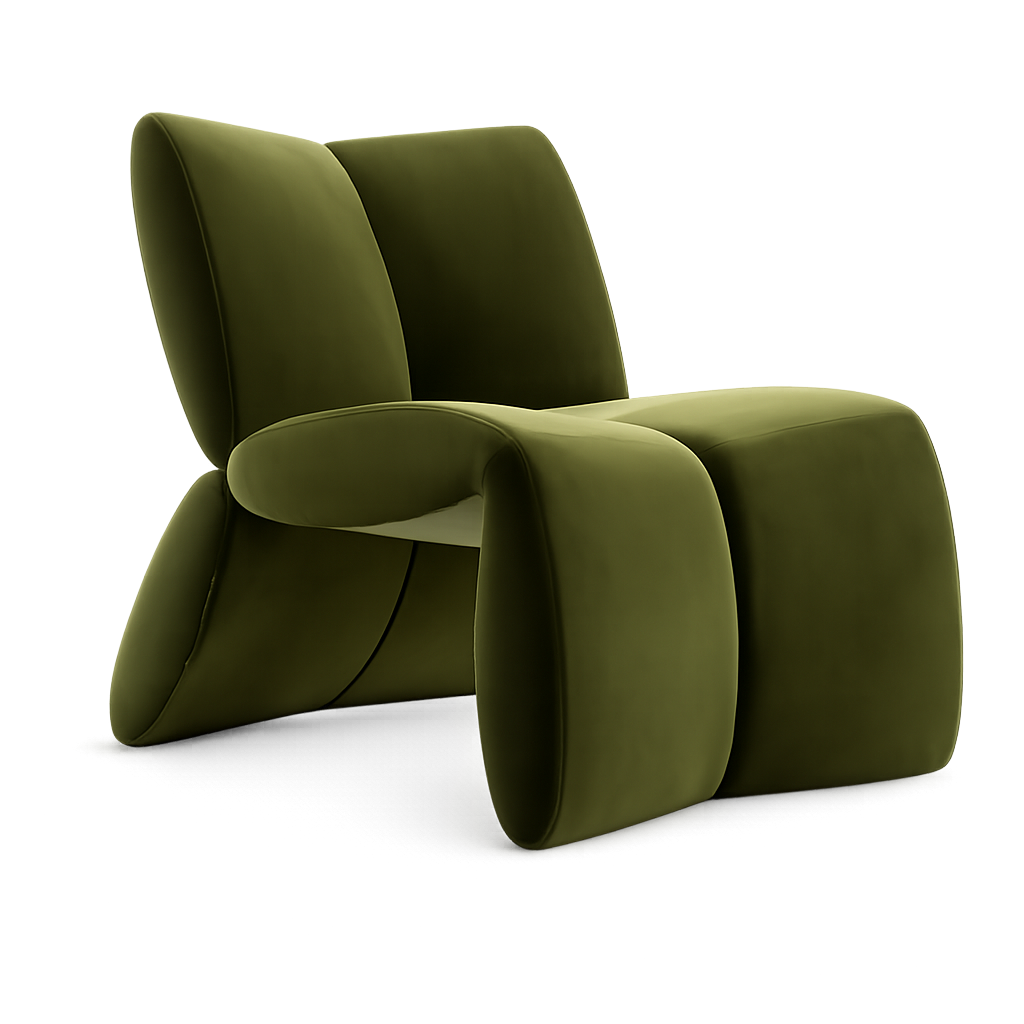 Front product view of the Sway Form Chair by DORSA